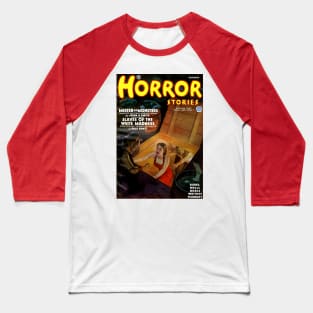 Horror Stories Magazine Cover December 1935 Baseball T-Shirt